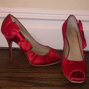 Beautiful Red velvet Valentino heels